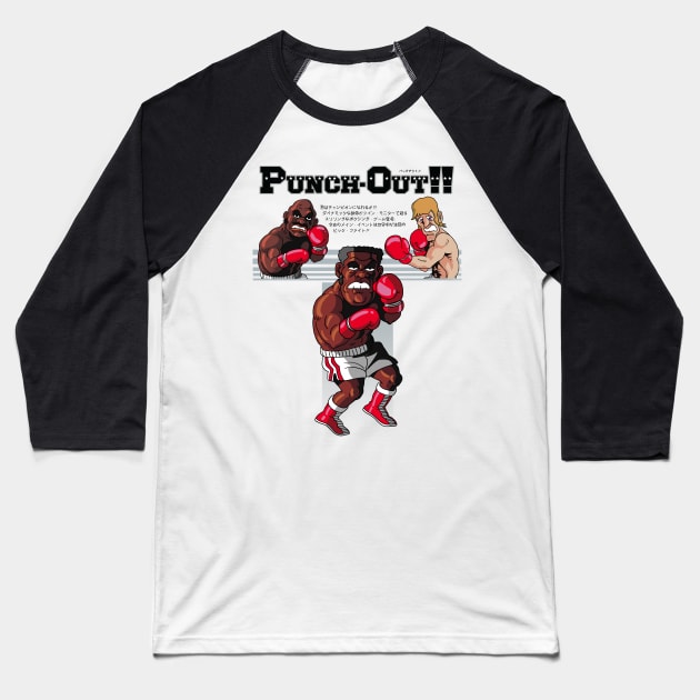 Punch Out Baseball T-Shirt by Namo_Gamo